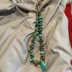 Vintage Native American Turquoise Necklace